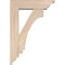 Ekena Millwork Imperial Traditional Smooth Bracket w/ Offset Brace, Douglas Fir, 5 1/2"W x 18"D x 26"H BKT0604X18X26IMP01SDF - alternate 3